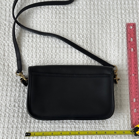 Vintage Coach Penny bag black leather pants - Picture 2 of 5